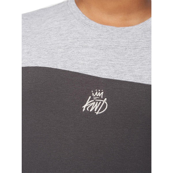 Kings Will Dream Boys Merton T-shirt 13-14 år Asfalt/Grå M Asphalt/Grey Marl 13-14 Years