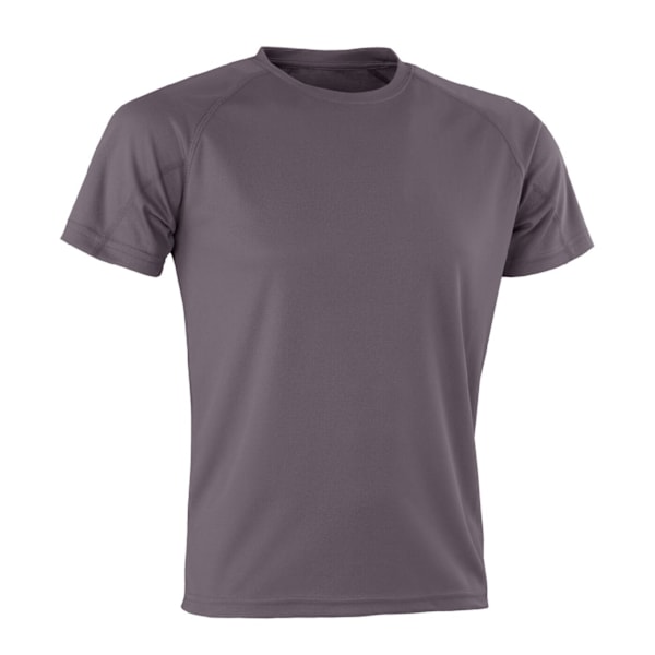 Spiro Vuxen Unisex Impact Aircool Tee 2XS Grå Grey 2XS