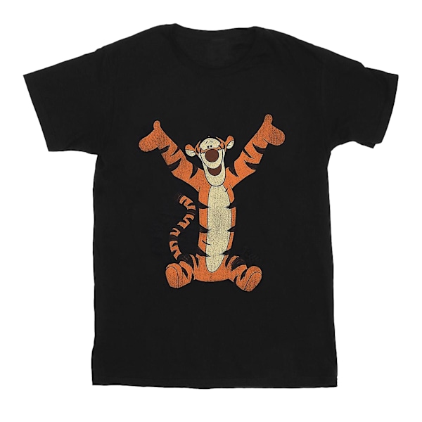 Winnie the Pooh Boys Classic Tigger Bomull T-shirt 9-11 År B Black 9-11 Years