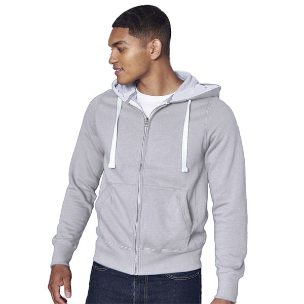 Awdis Chunky Premium Heavyweight Hooded Sweatshirt / Hoodie / Z Heather Grey L