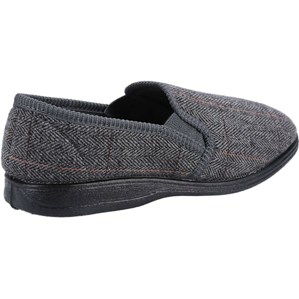 Fleet & Foster Herr Mitchell Tofflor 10 UK Grå Grey 10 UK
