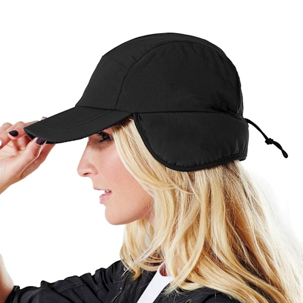 Beechfield Unisex Mountain Vattentät & Andningsbar Baseballkeps Black One Size
