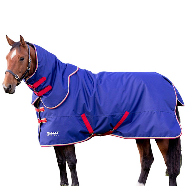Tempest Original 100 Hästtäcke & Halskydd Set 6´ 3 N Navy/Red 6´ 3