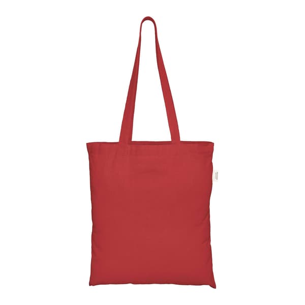 EcoTote Återvunnen Bomullstygväska En Storlek Röd Red One Size