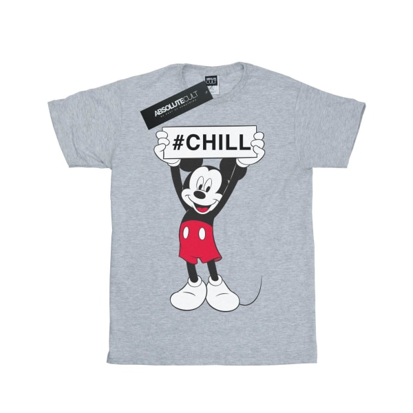 Disney Boys Musse Pigg Chill T-shirt 9-11 år Sports Grey Sports Grey 9-11 Years