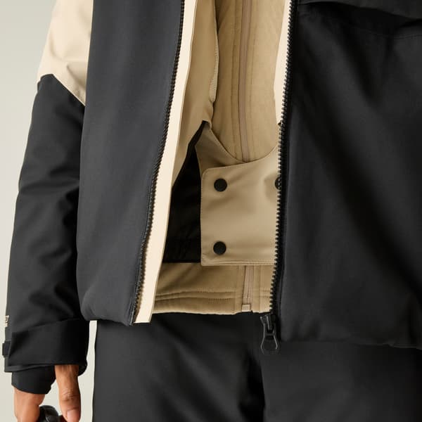 Dare 2B Herr Halfpipe IV Färgblock Skidjacka M Vit Peppar White Pepper/Black M