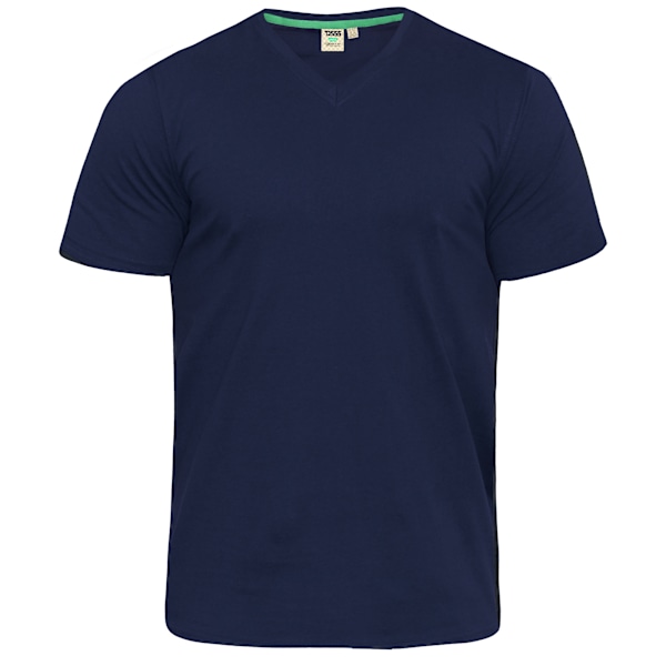 Duke Herr D555 Signature Bomull Kingsize T-Shirt 4XL Marinblå Navy 4XL