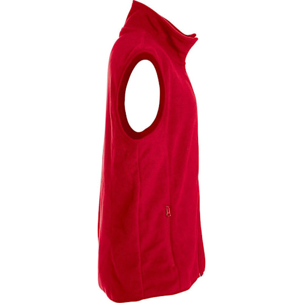 Clique Unisex Vuxen Basic Polar Fleece Väst Topp L Röd Red L