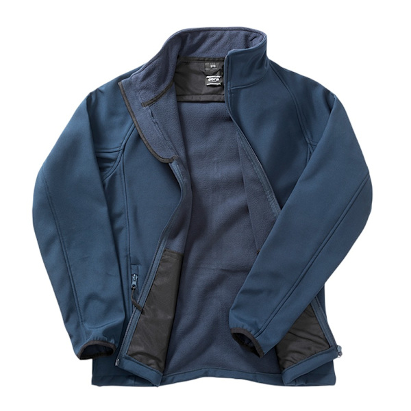 Result Dam/Dam Core Printable Softshell Jacka L Marinblå Navy L