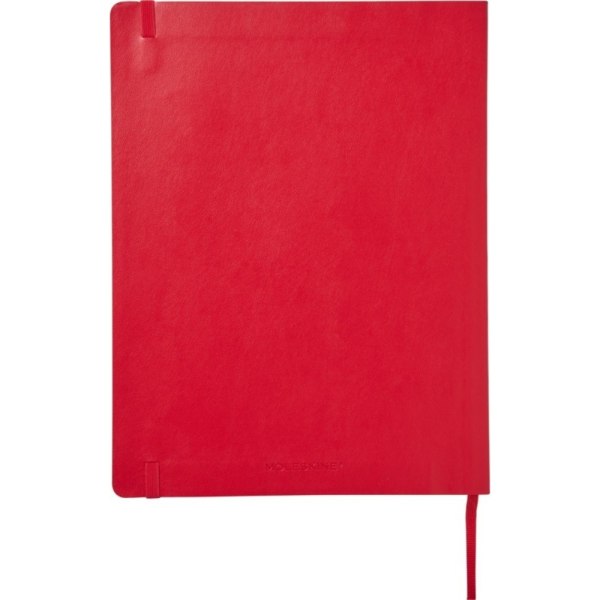 Moleskine Classic XL Soft Cover Ruled Notebook One Size Scarlet Scarlet One Size