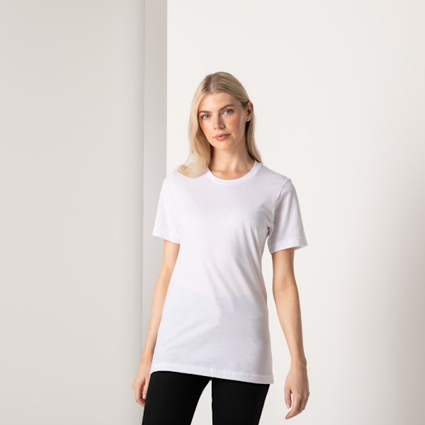 SF Unisex Adult Organic T-Shirt XS Vit White XS