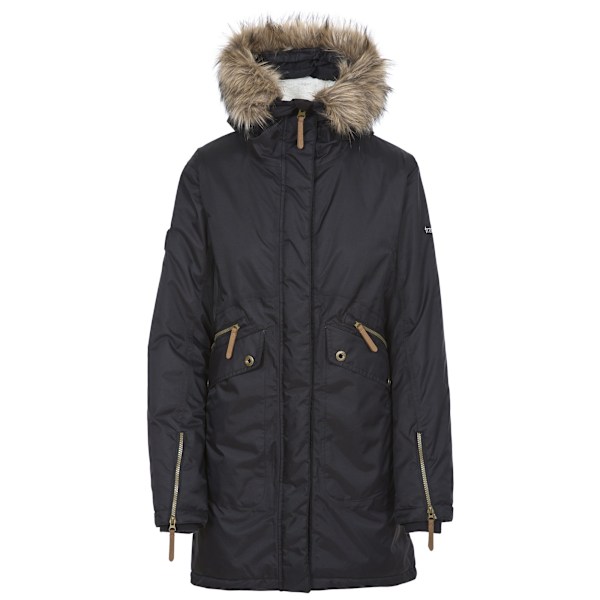 Trespass Dam/Damer Eternally Vattentät Parka Jacka S Svart Black S