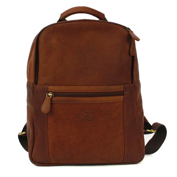 Eastern Counties Leather Ross Distressed Läderryggsäck One S Tan One Size