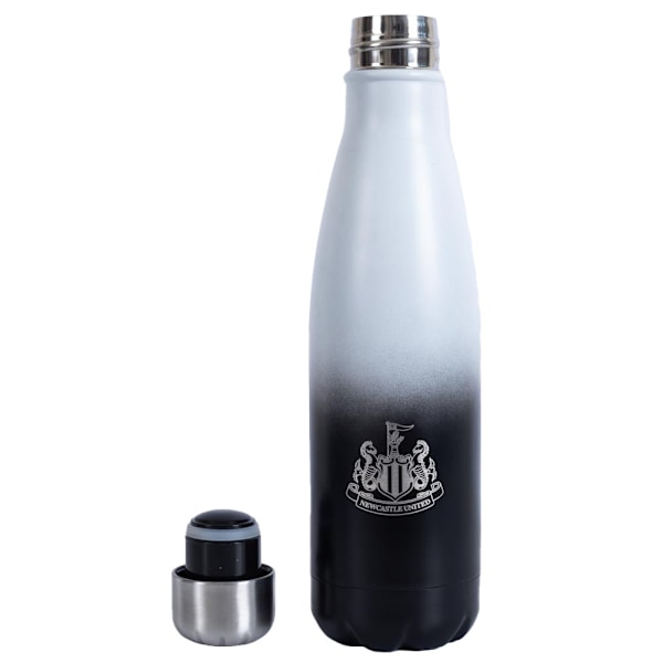 Newcastle United FC Fade Termisk Flask En Storlek Svart/Vit/Silver Black/White/Silver One Size