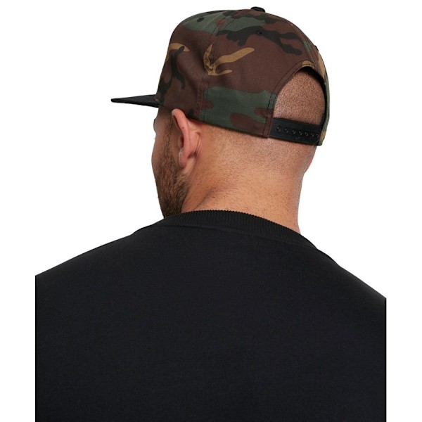 Yupoong Unisex Vuxen Klassisk Camo Snapback Cap En Storlek Grön C Green Camo/Black One Size