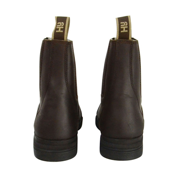 HyLAND Unisex Adult Waxy Leather Jodhpur Boots 8 UK Brun Brown 8 UK