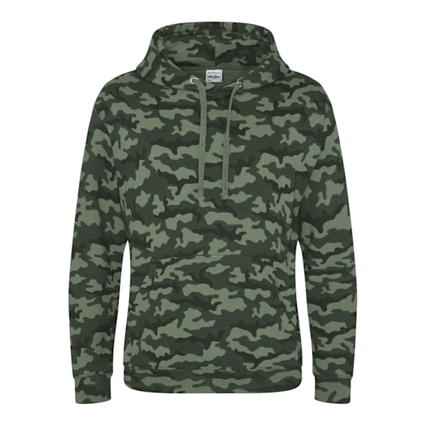 AWDis Camo Hoodie XL Grön Camo Green Camo XL