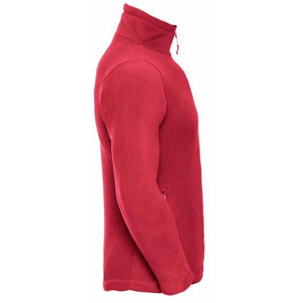 Russell Herr 1/4 Zip Outdoor Fleece Top 2XL Klassisk Röd Classic Red 2XL