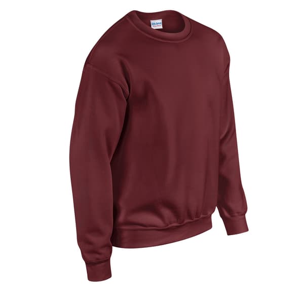 Gildan Herr Heavy Blend Sweatshirt L Maroon Maroon L