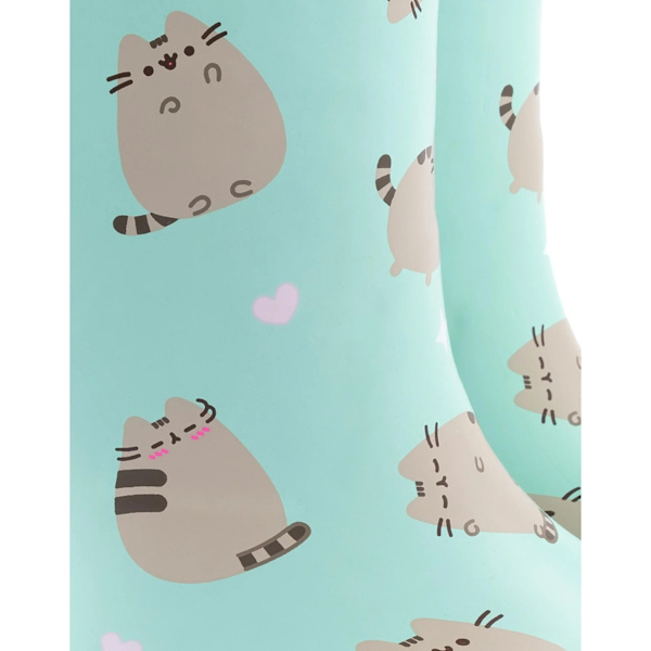Pusheen Dam/Dam Trädgårdsstövlar 4 UK Mintgrön/Rosa Mint Green/Pink 4 UK