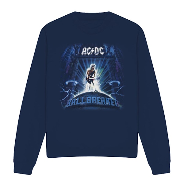 AC/DC Unisex Vuxen Ballbreaker Sweatshirt XXL Marinblå Navy XXL