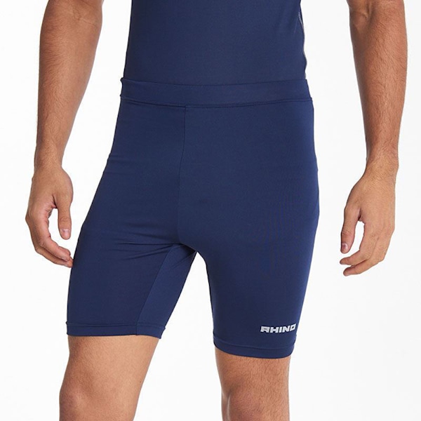 Rhino Barnunderkläder Termo Sport Baslager Shorts för Pojkar Navy 5-6