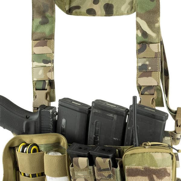 Viper Tactical VX Camo Chest Rig En Storlek Grön Green One Size