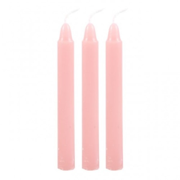 Något annat Magic Love Spell Candles (Pack of 3) One Si Pink One Size