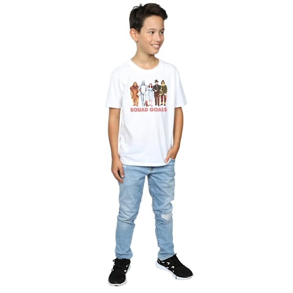 The Wizard Of Oz Boys Squad Goals T-Shirt 12-13 År Vit White 12-13 Years