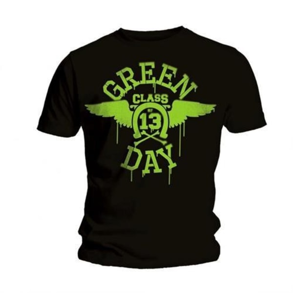 Green Day Unisex Vuxen Neon T-shirt L Svart/Grön Black/Green L
