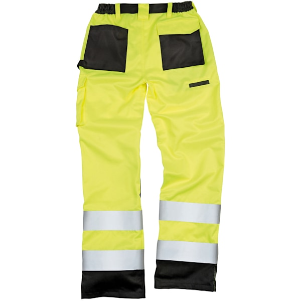 Result Safeguard Vuxen Unisex Hi Viz Cargo Byxor 2XL Hi-Vis Hi-Vis Yellow 2XL