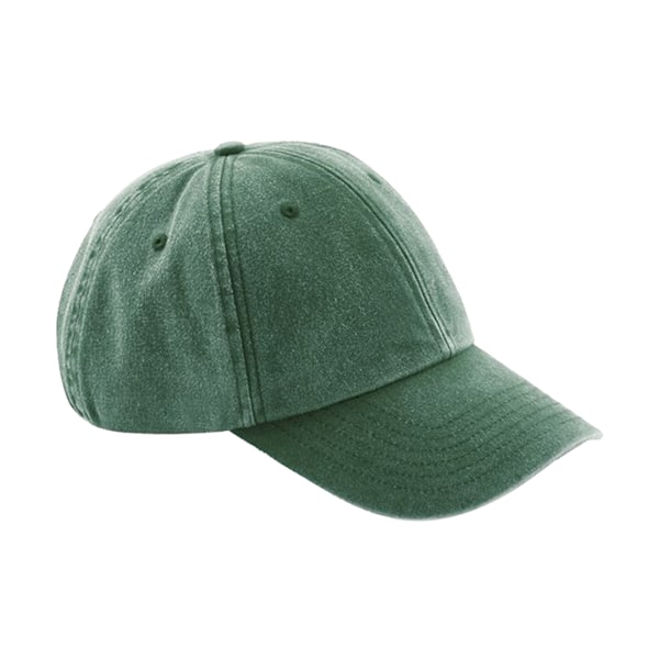 Beechfield Unisex Vintage Lågprofilerad keps i en storlek Bottle Green One Size