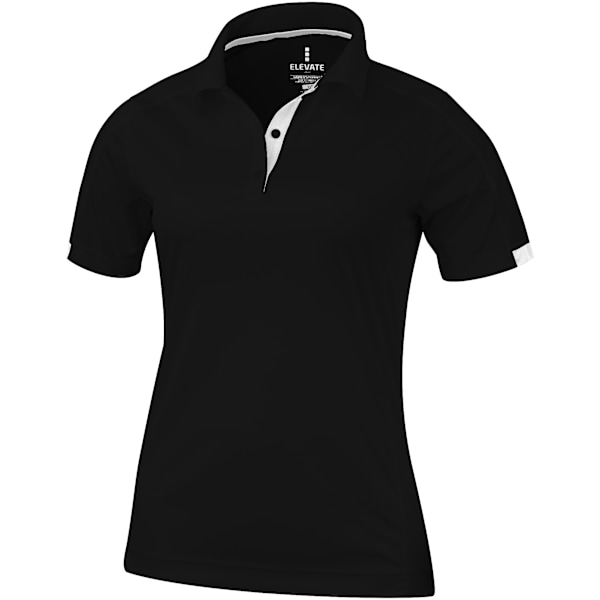 Elevate Dam/Kvinnor Kiso Kortärmad Polo M Solid Black Solid Black M