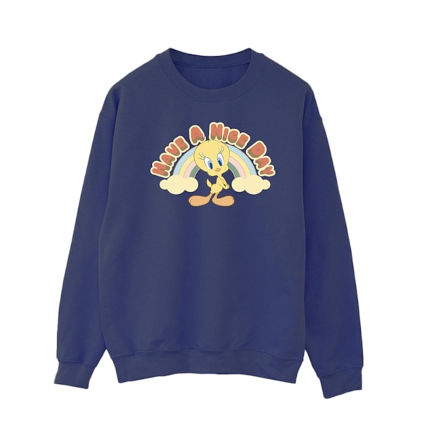 Looney Tunes Herr Have A Nice Day Sweatshirt XXL Marinblå Navy Blue XXL