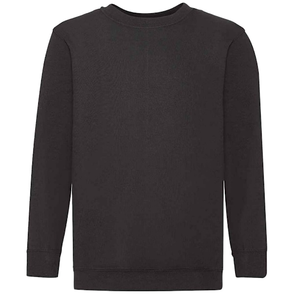 Fruit of the Loom Barn/Barnkläder Klassisk Drop Shoulder Sweatshirt Black 3-4 Years