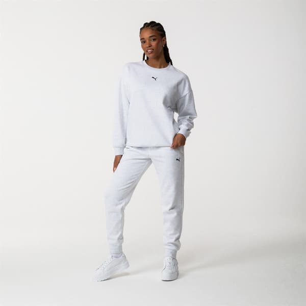 Puma Dam/Dam Oversized Sweatshirt 16 UK Isgrå Ice Grey 16 UK