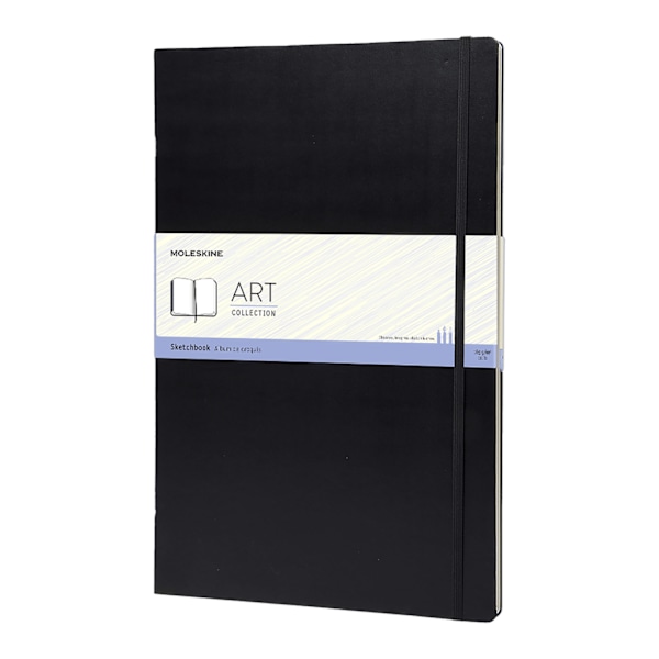 Moleskine Art Collection A4 Skissbok One Size Solid Svart Solid Black One Size