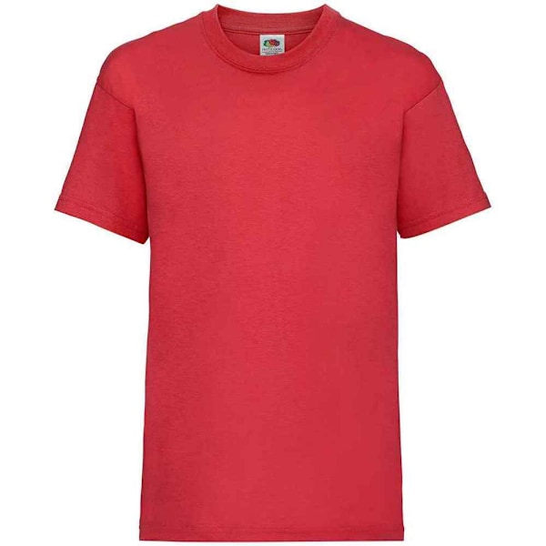 Fruit of the Loom Barn/Barn Valueweight T-shirt 12-13 år Red 12-13 Years