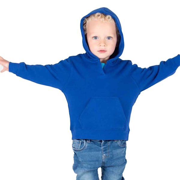 Larkwood Baby Hoodie 18-24 månader Royal Blue Royal Blue 18-24 Months