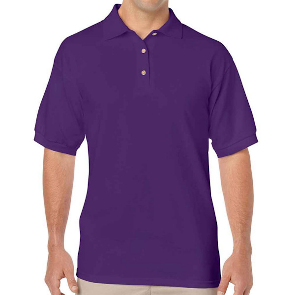Gildan Mens DryBlend Polo Shirt S Lila Purple S