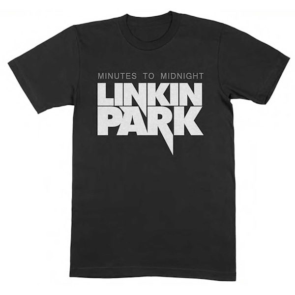 Linkin Park Unisex Adult Minutes To Midnight Bomull T-shirt XXL Black XXL