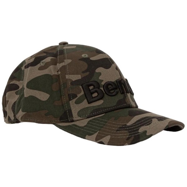 Bench Michel Camo Baseball Cap One Size Khaki Brun Khaki Brown One Size