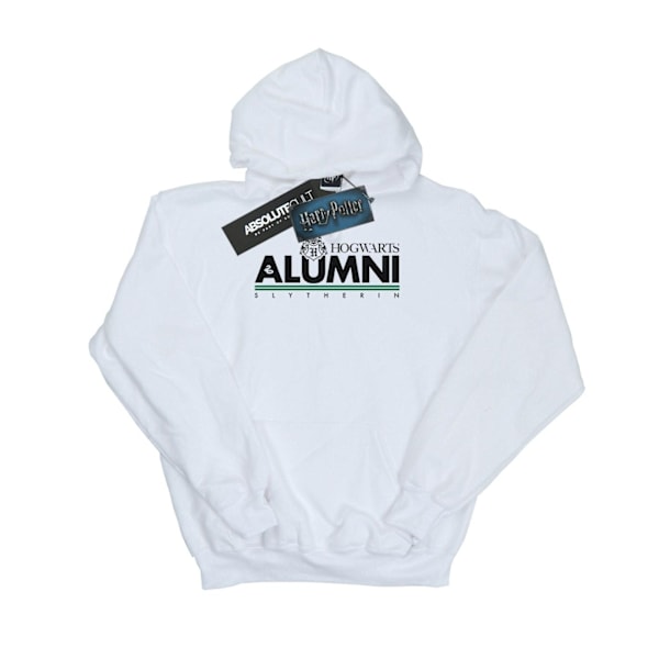 Harry Potter Damkläder/Dam Hogwarts Alumni Slytherin Hoodie L W White L