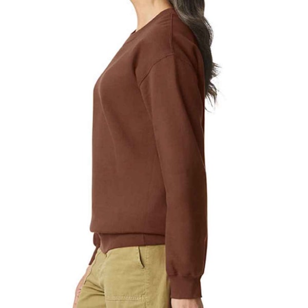 Gildan Unisex Vuxen Softstyle Fleece Mellanvikt Tröja 4XL Choklad Cocoa 4XL