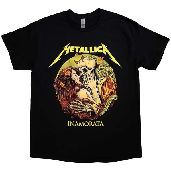 Metallica Unisex Adult Inamorata T-shirt XXL Svart Black XXL