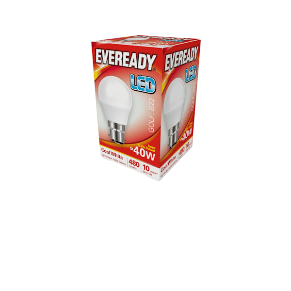 Eveready LED Golflampa En Storlek Kallt Vitt Cool White One Size