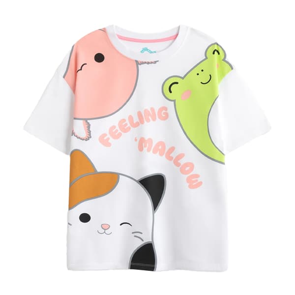 Squishmallows Flickor Feeling Mallow Kort Pyjamas Set (2-pack) Pink 8-9 Years