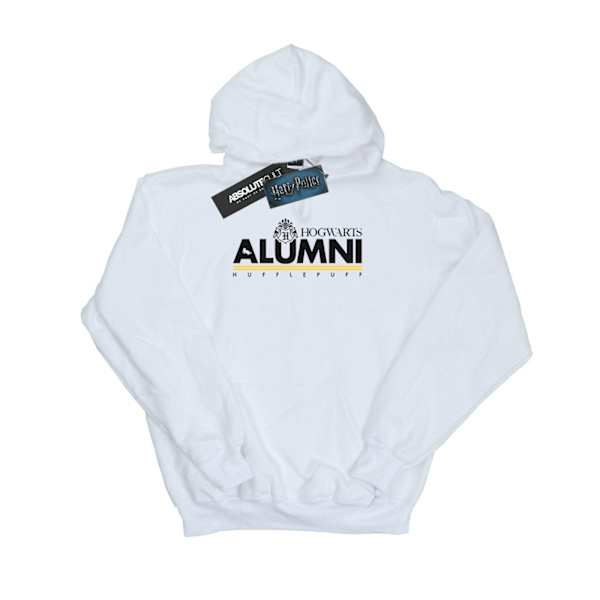 Harry Potter Herr Hogwarts Alumni Hufflepuff Hoodie 4XL Vit White 4XL