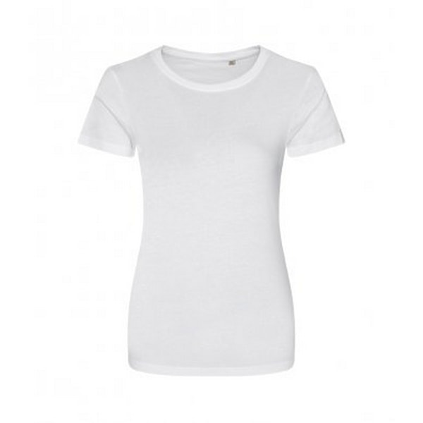 Ecologie Dam/Kvinnor Ekologisk Cascades T-shirt XS Arktisk Vit Arctic White XS