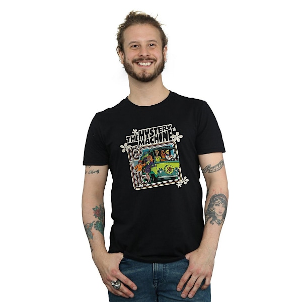 Scooby Doo Herr The Mystery Machine Bomull T-shirt L Svart Black L